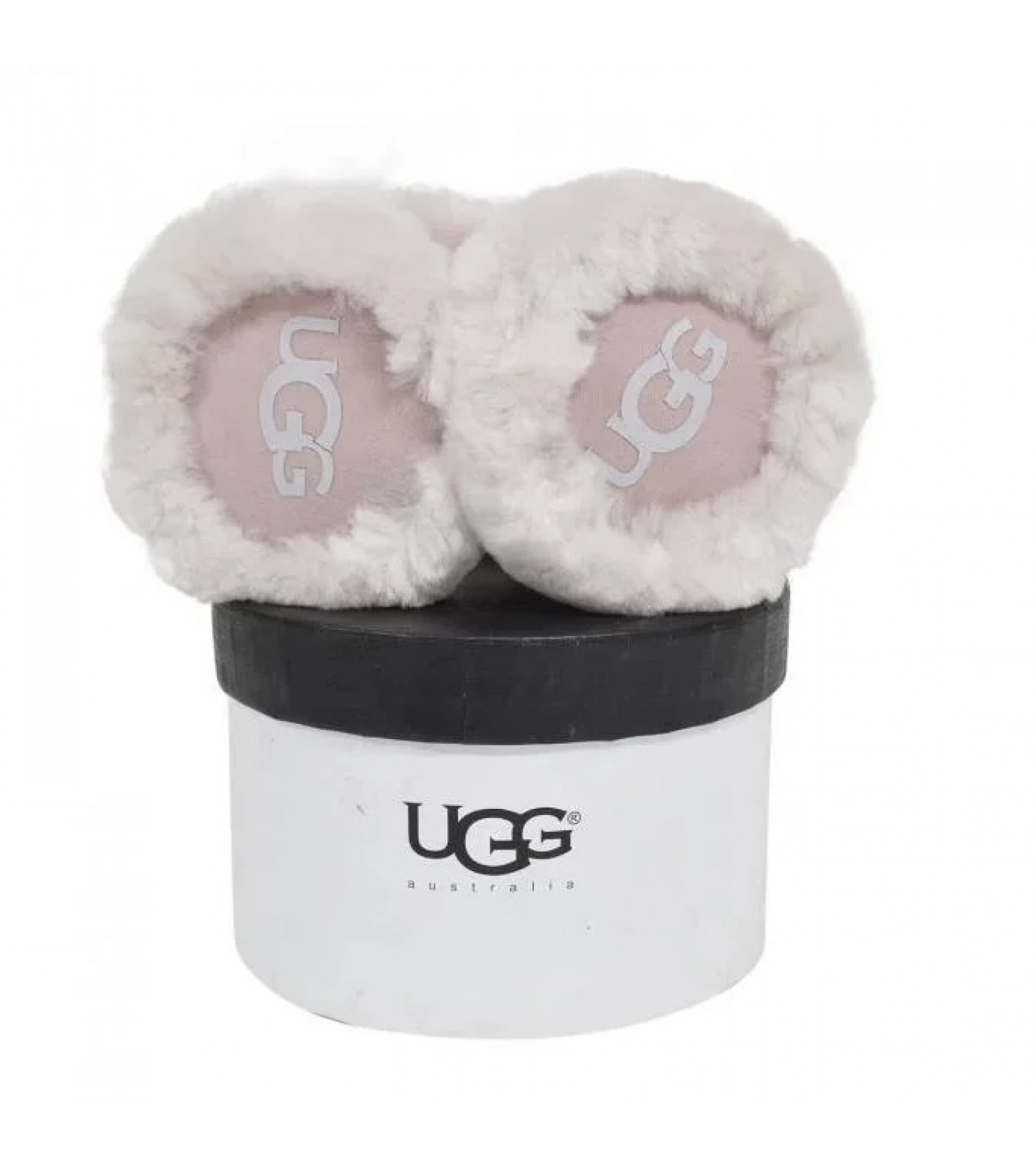 Меховые наушники Earmuff - Pink