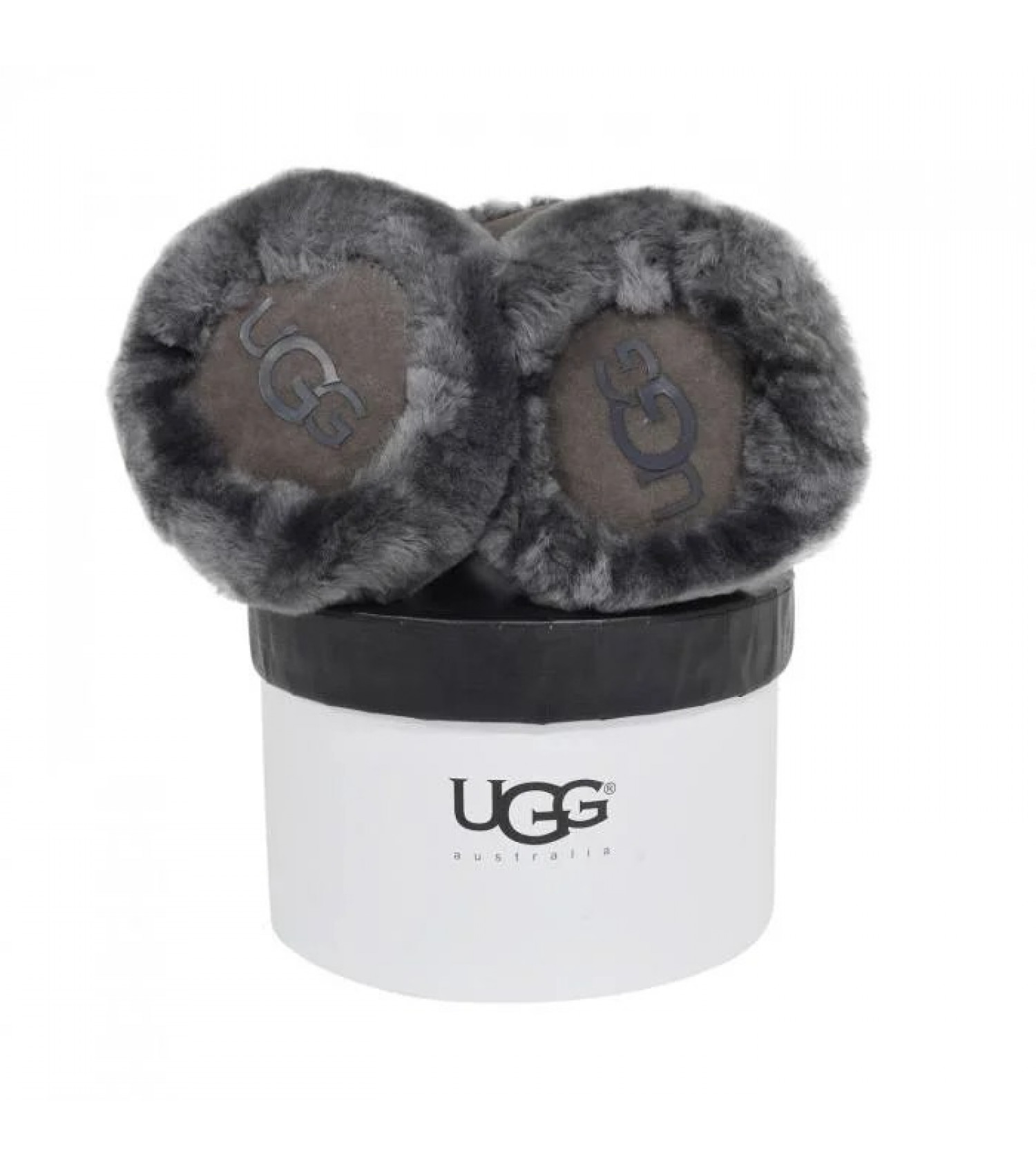 Меховые наушники Earmuff - Grey
