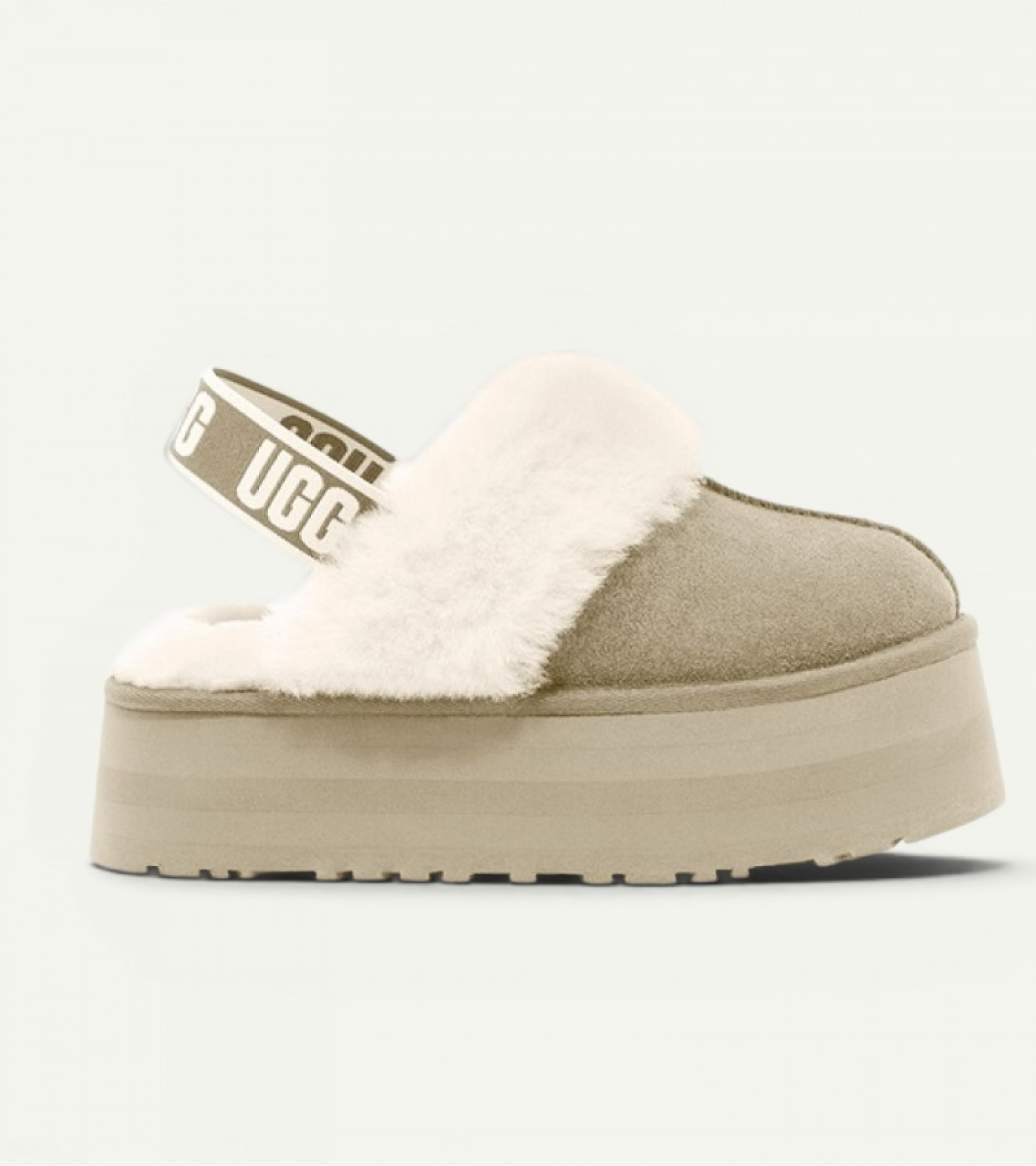 UGG Funkette Suede Platform - Sand