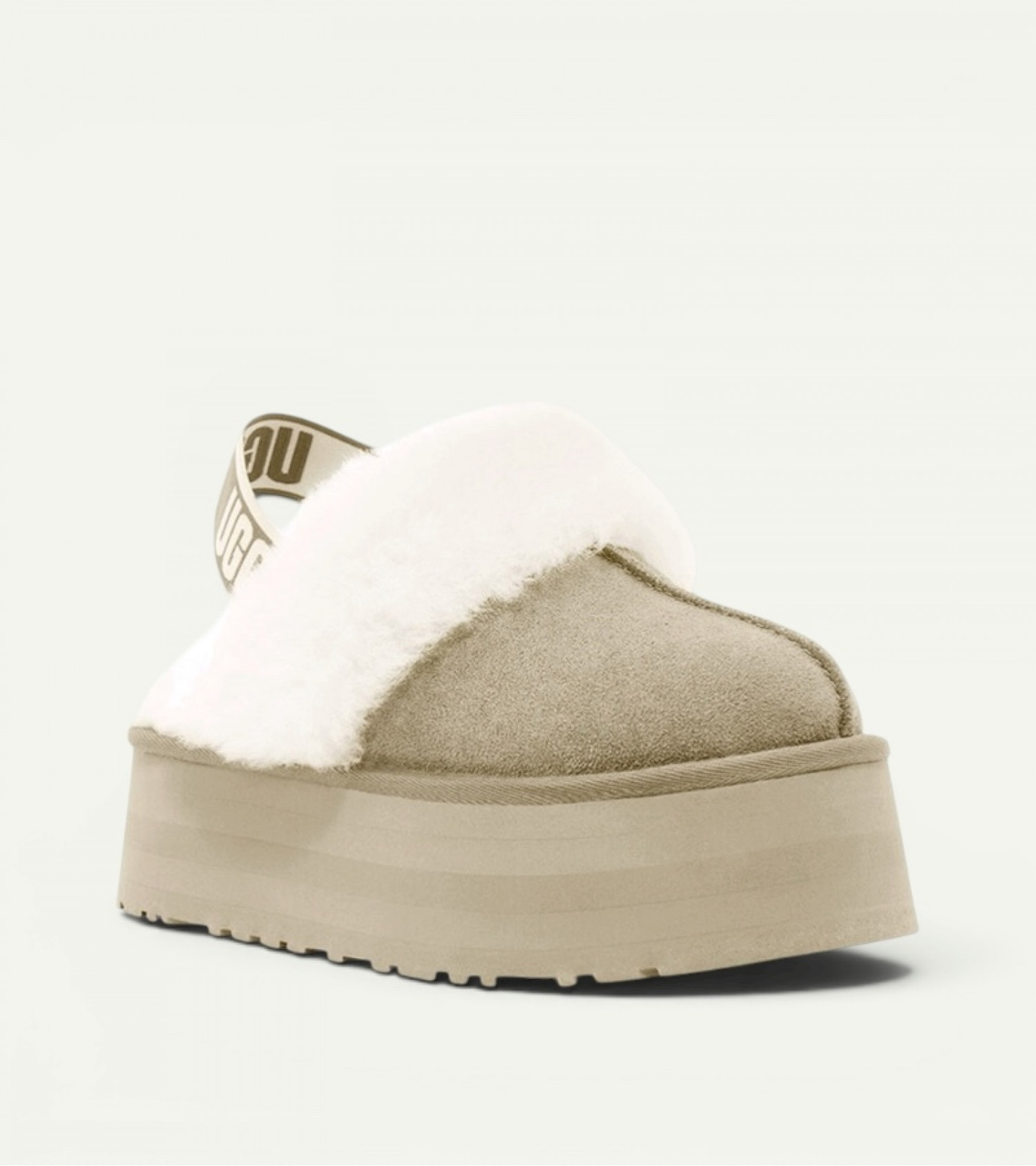 UGG Funkette Suede Platform - Sand