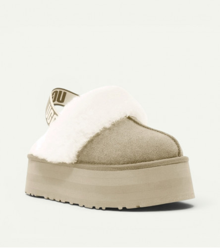 UGG Funkette Suede Platform - Sand