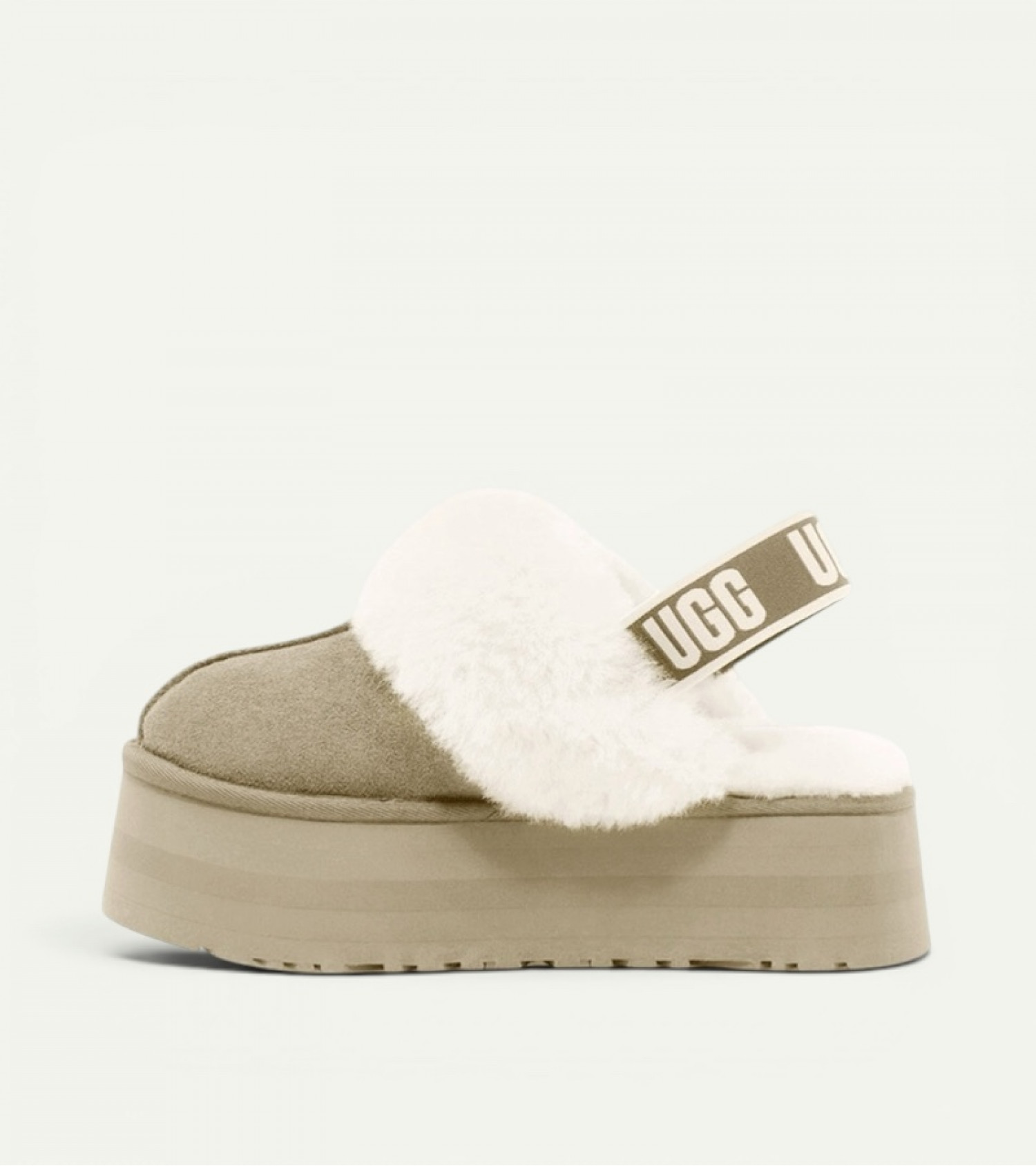UGG Funkette Suede Platform - Sand