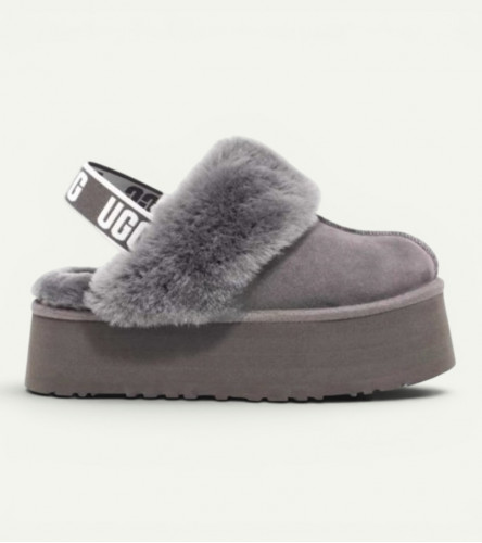 UGG Funkette Suede Platform - Grey