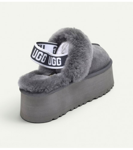 UGG Funkette Suede Platform - Grey