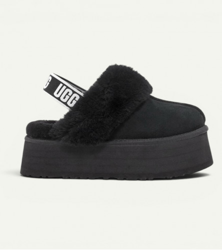 UGG Funkette Suede Platform - Black