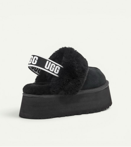 UGG Funkette Suede Platform - Black