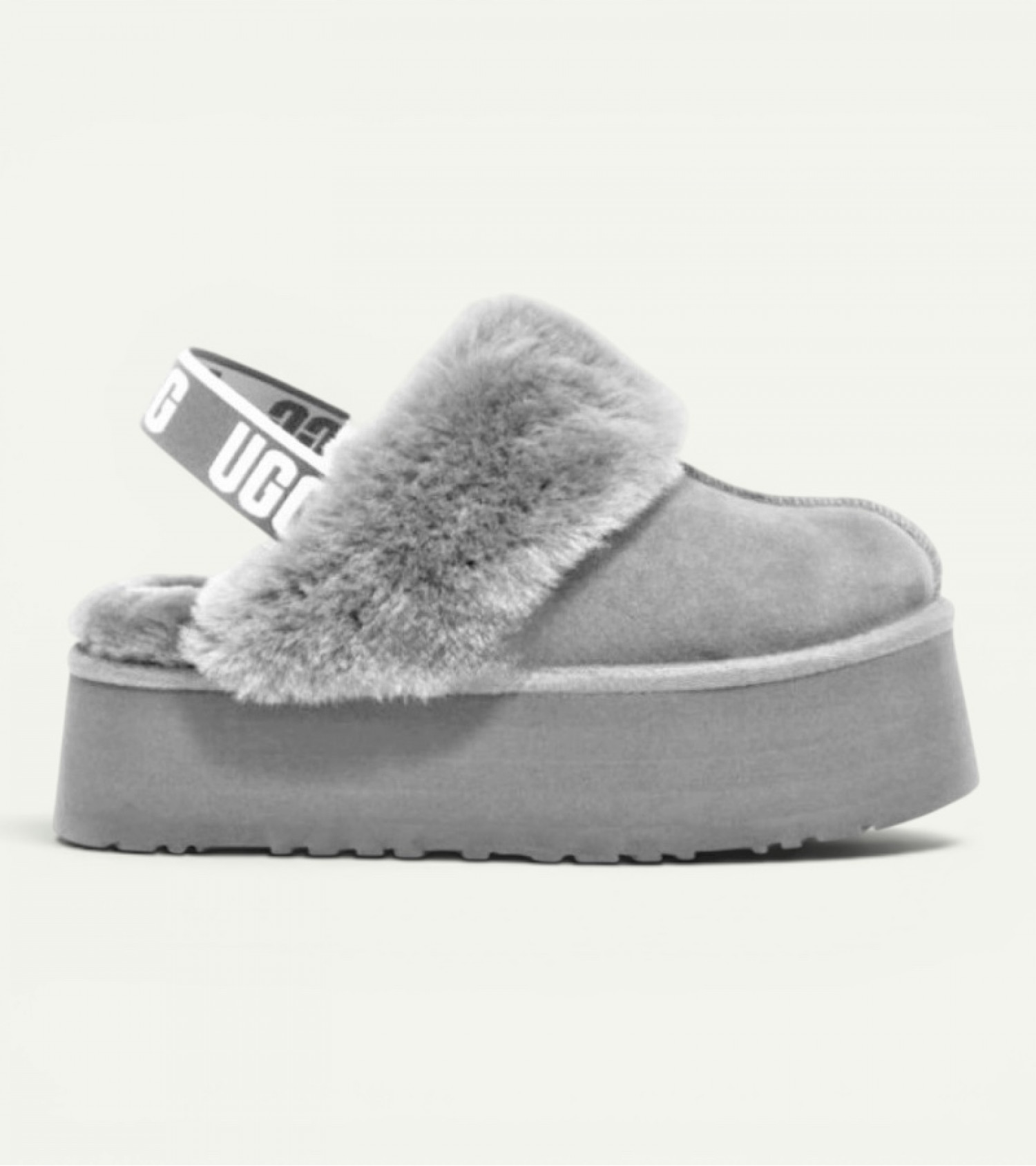 UGG Funkette Suede Platform - Grey Violet