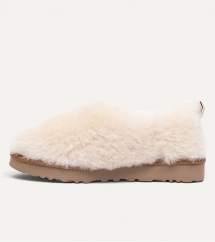 UGG Hailey Fluff Slippers - Natural