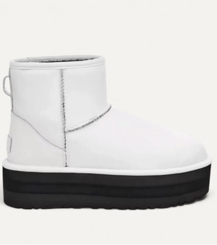 UGG Мини Platform - Matte White