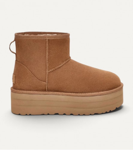 UGG Мини Platform - Chestnut
