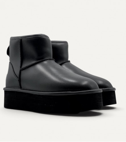 UGG Мини Platform - Leather Black