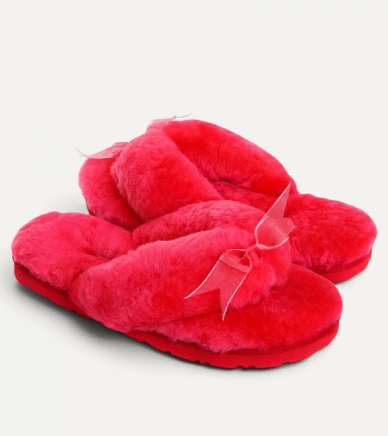 Меховые Вьетнамки Fluff flip flop - Lantana