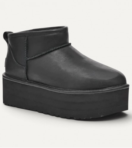 UGG Ультра Мини Platform - Leather Black