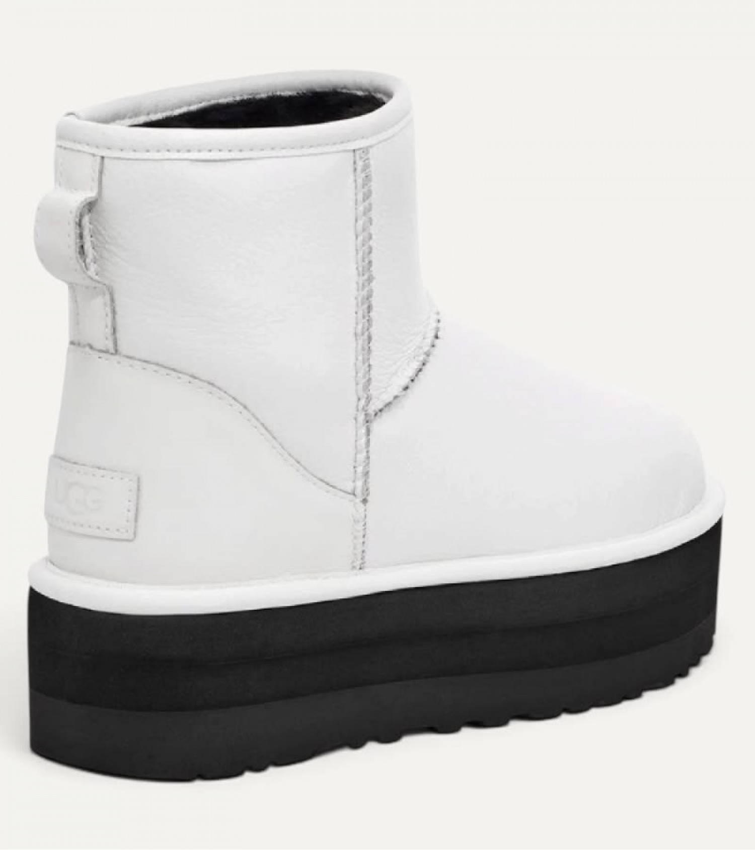UGG Мини Platform - Matte White