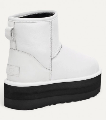 UGG Мини Platform - Matte White