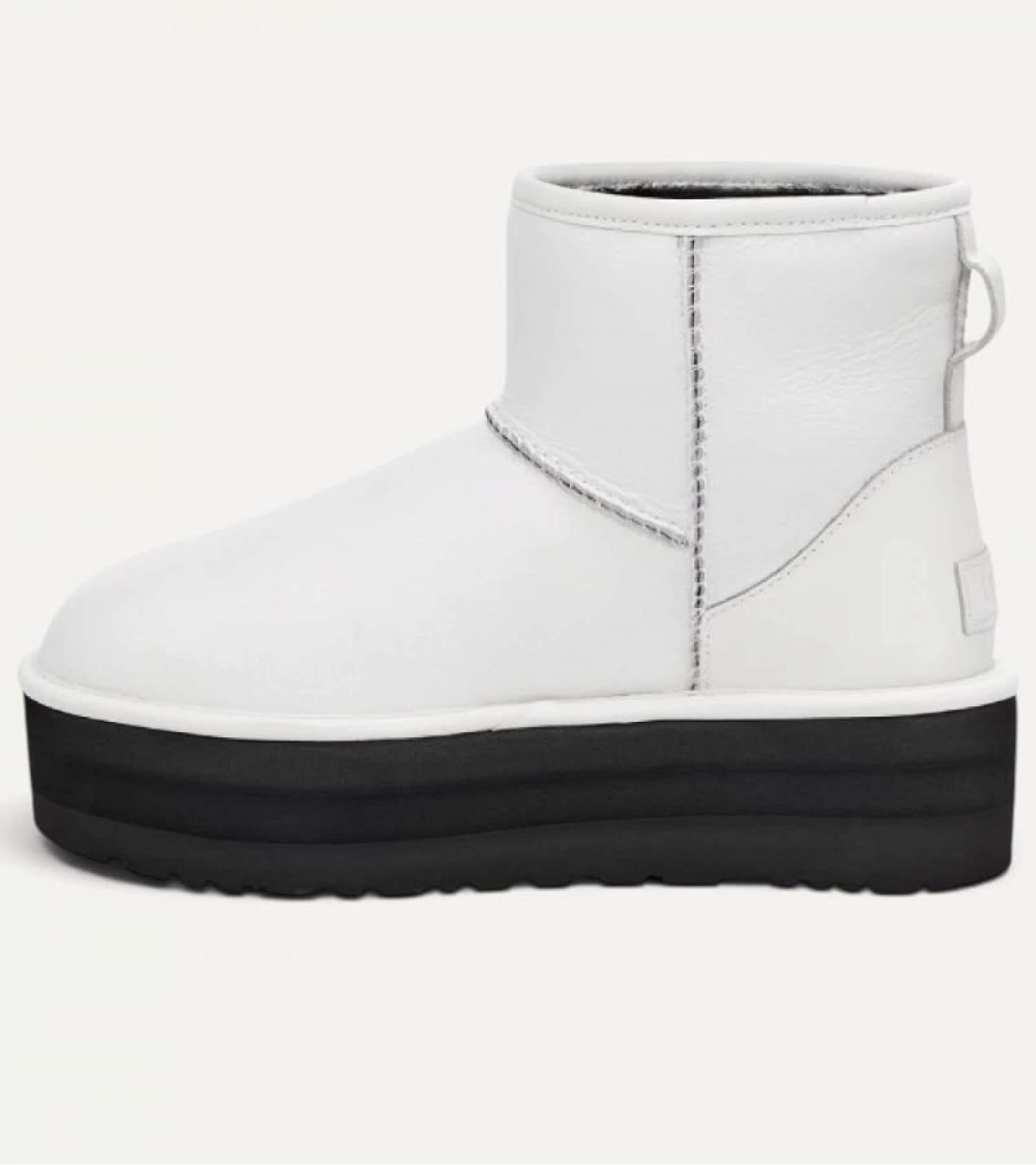 UGG Мини Platform - Matte White