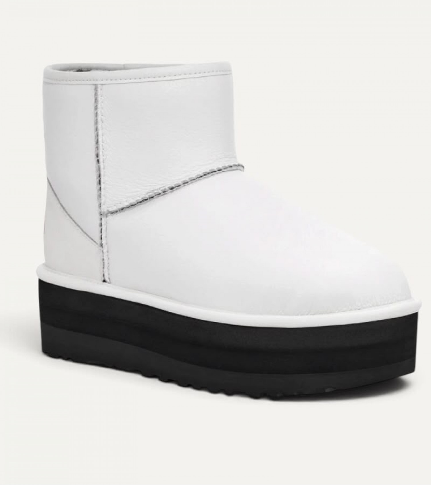 UGG Мини Platform - Matte White