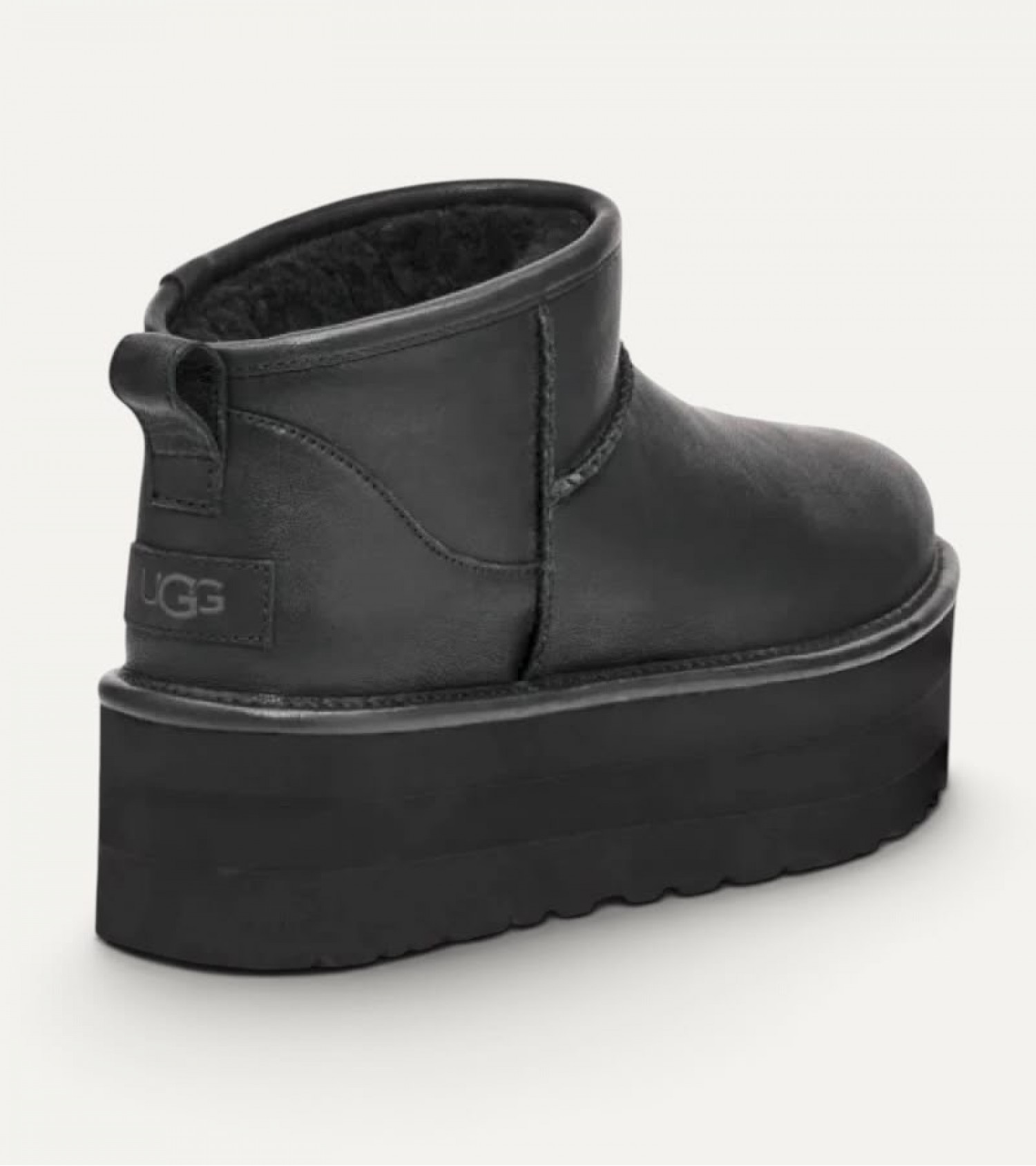 UGG Ультра Мини Platform - Leather Black