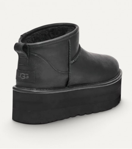 UGG Ультра Мини Platform - Leather Black