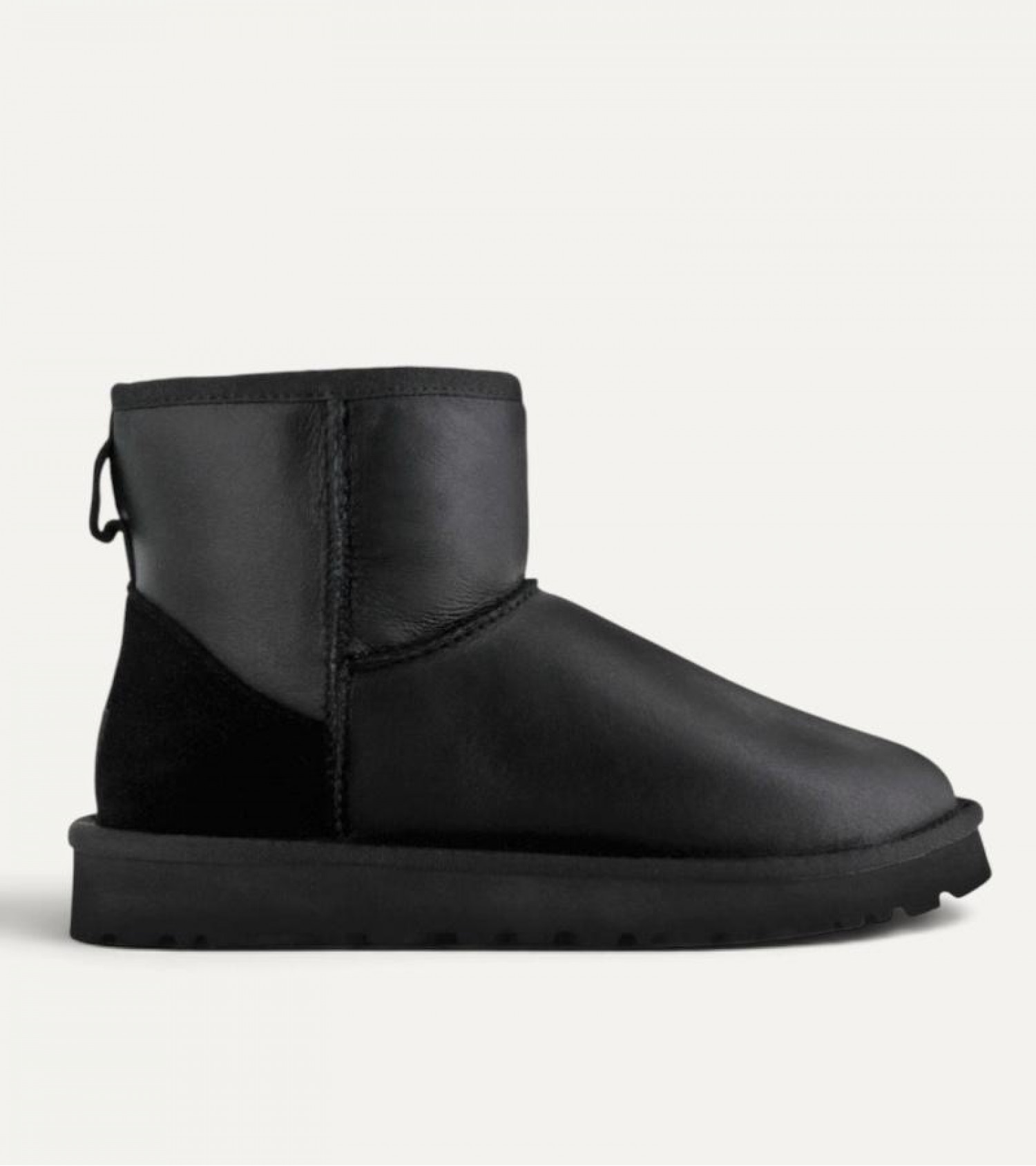 UGG Mens Classic Mini Metallic - Black