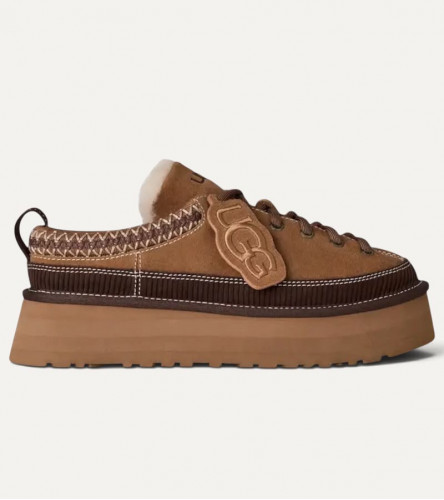 UGG Heritage Lace-up Slipper - Chestnut