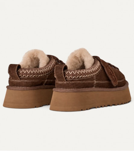 UGG Heritage Lace-up Slipper - Burnt Cedar
