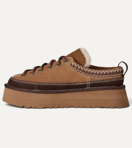 UGG Heritage Lace-up Slipper - Chestnut
