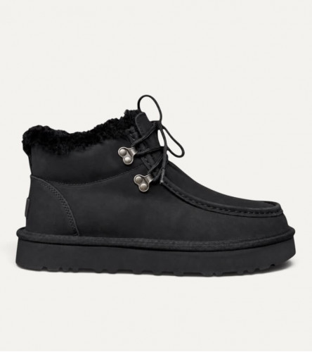 UGG Mens Ambush Woven Boot - Black