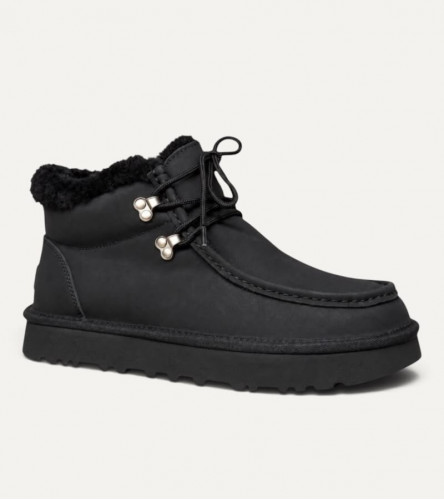 UGG Mens Ambush Woven Boot - Black