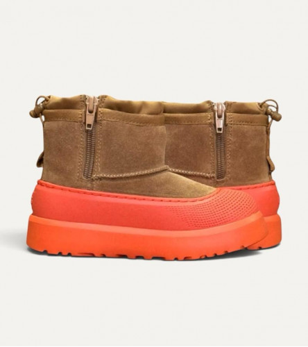 UGG Kids Mini Hybrid - Chestnut/Orange