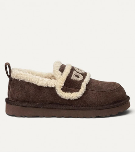 UGG Classic Fat Ding Slip On -Chocolate 