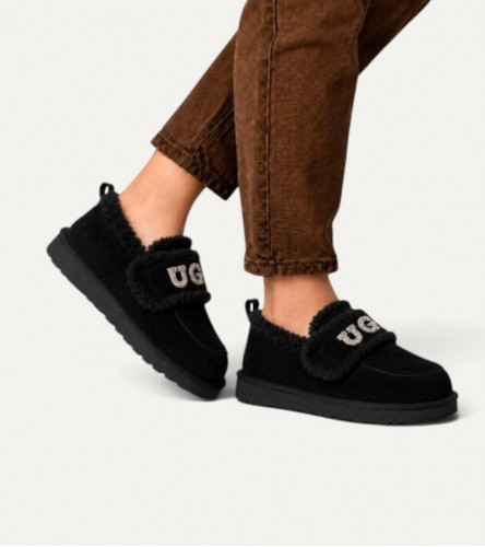 UGG Classic Fat Ding Slip On -Chocolate 