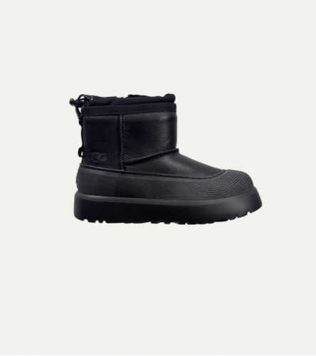 UGG Kids Mini Hybrid - Leather Black