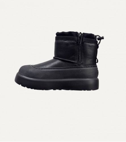 UGG Kids Mini Hybrid - Leather Black