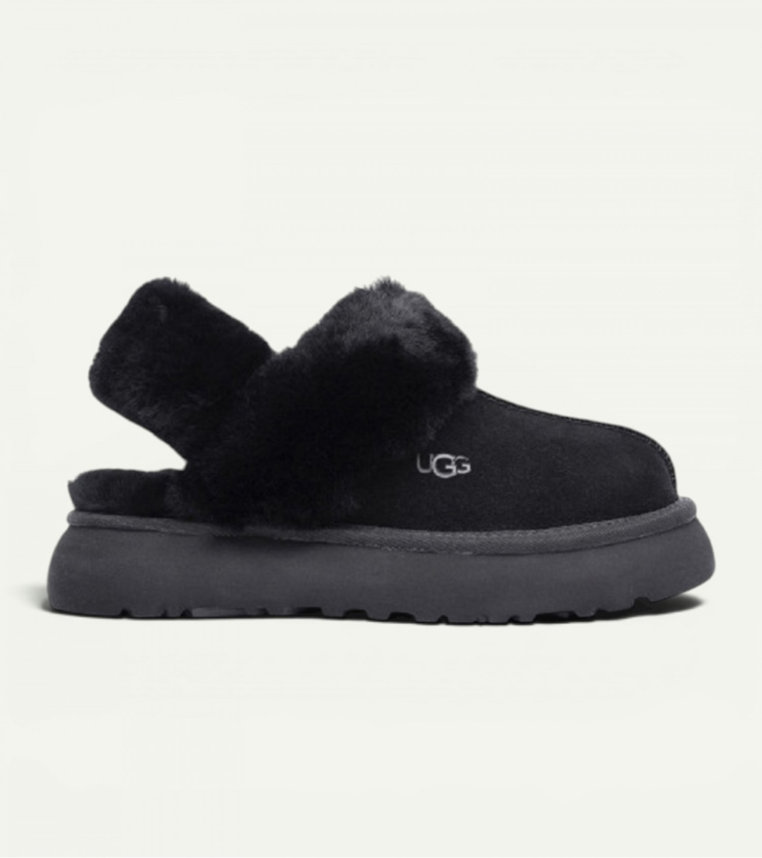 UGG Slippers Disquette  - Black