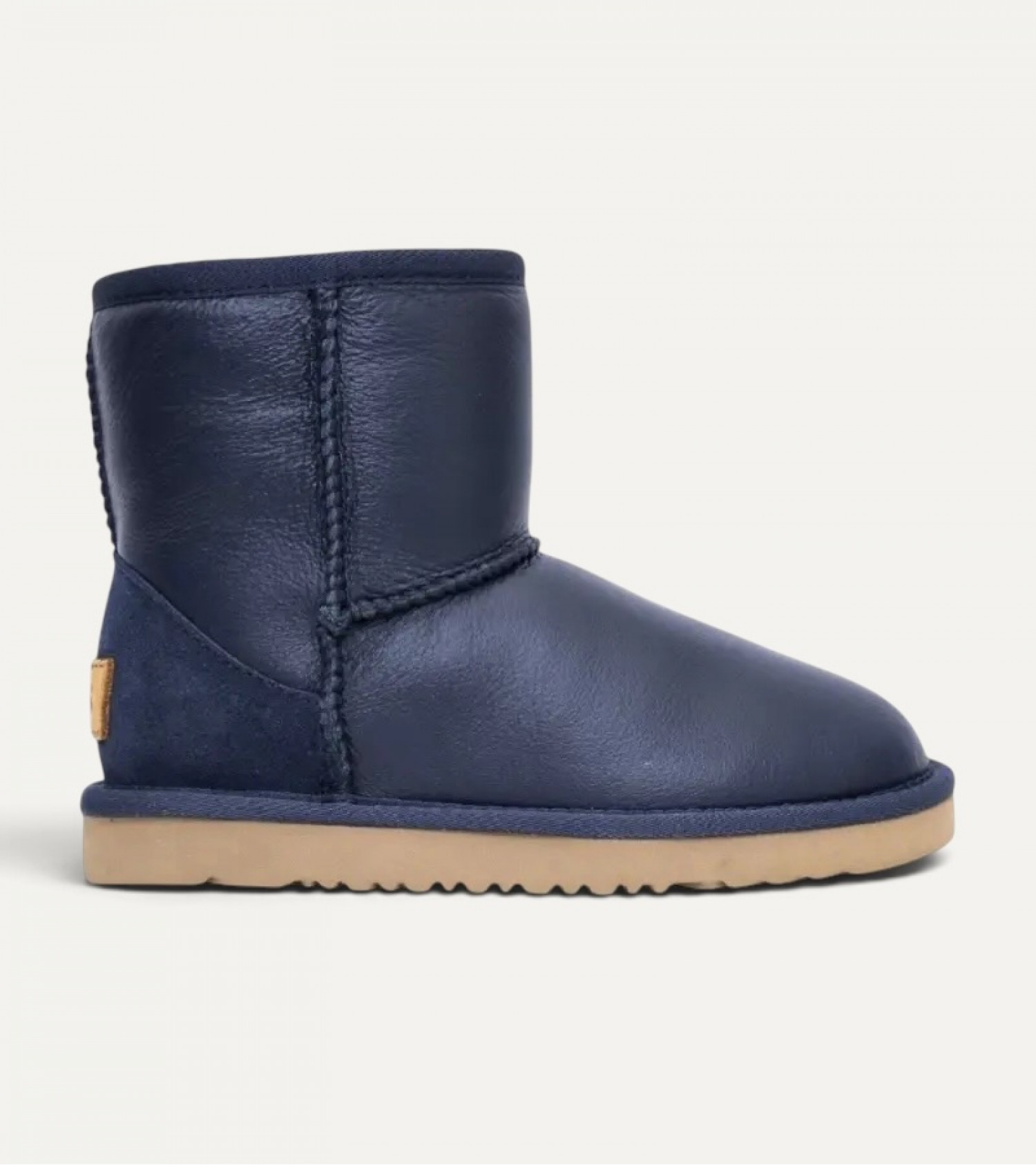 UGG Kids Classic Short Metallic - Navy
