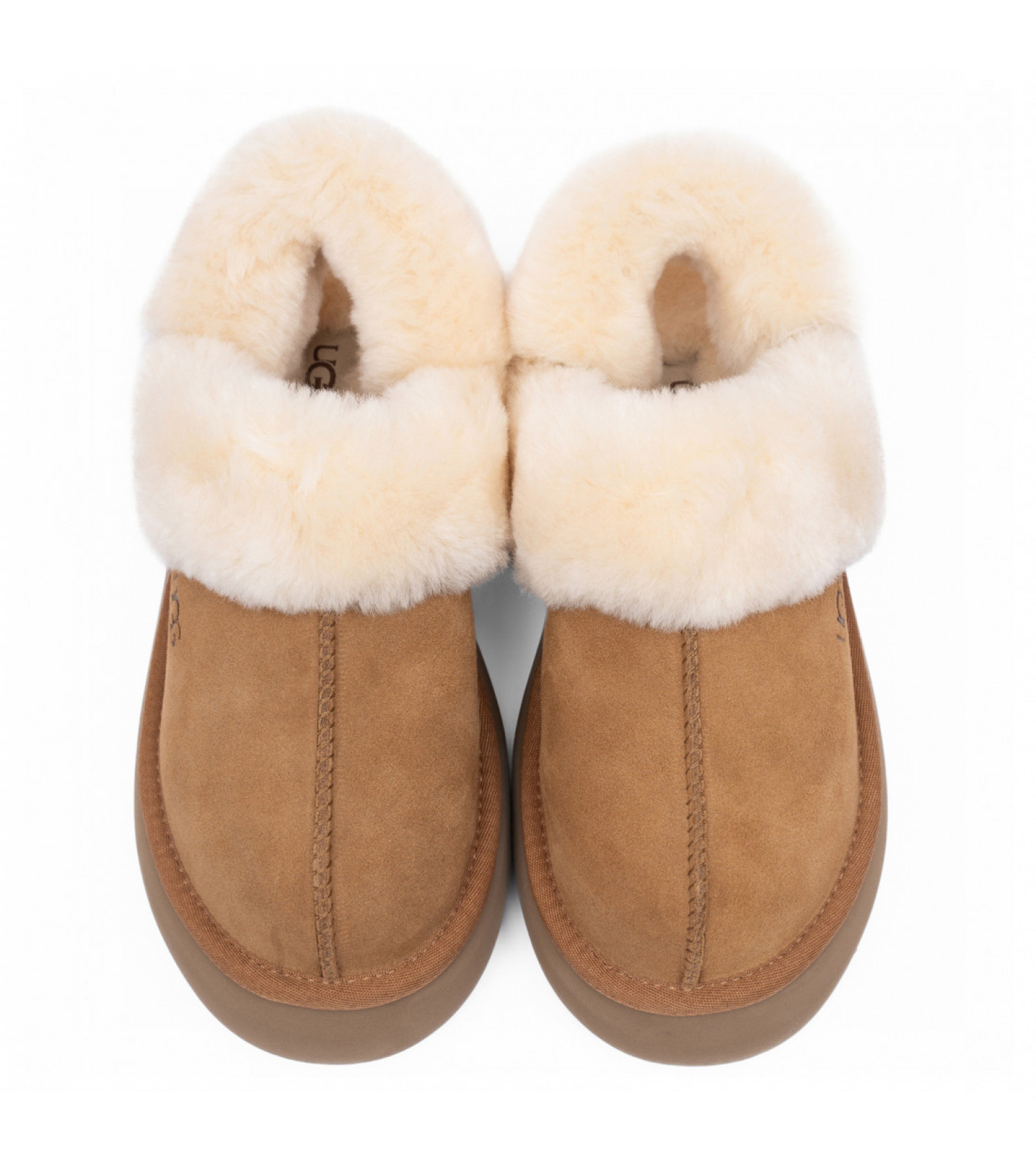 UGG Slippers Disquette  - Chestnut
