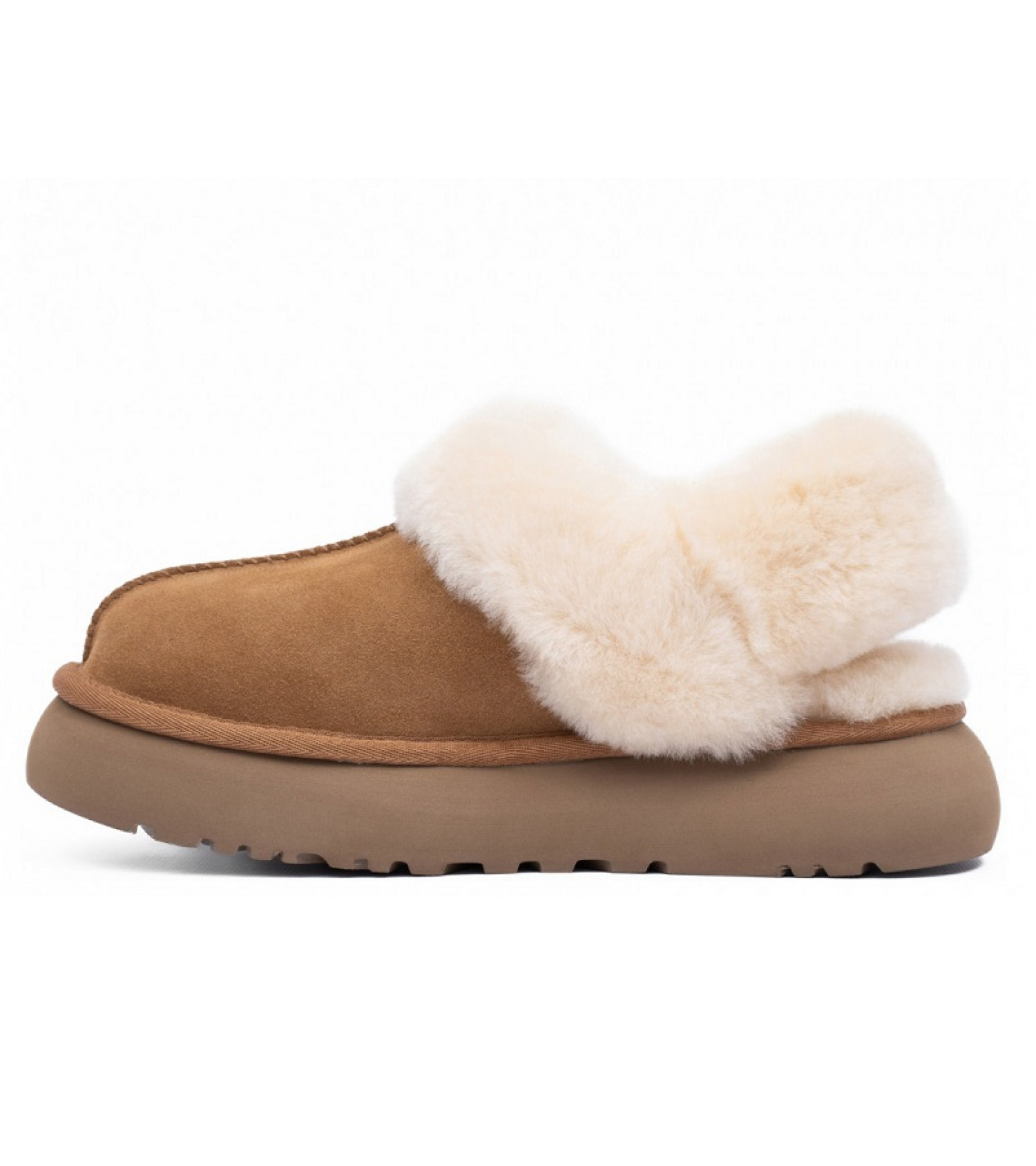 UGG Slippers Disquette  - Chestnut