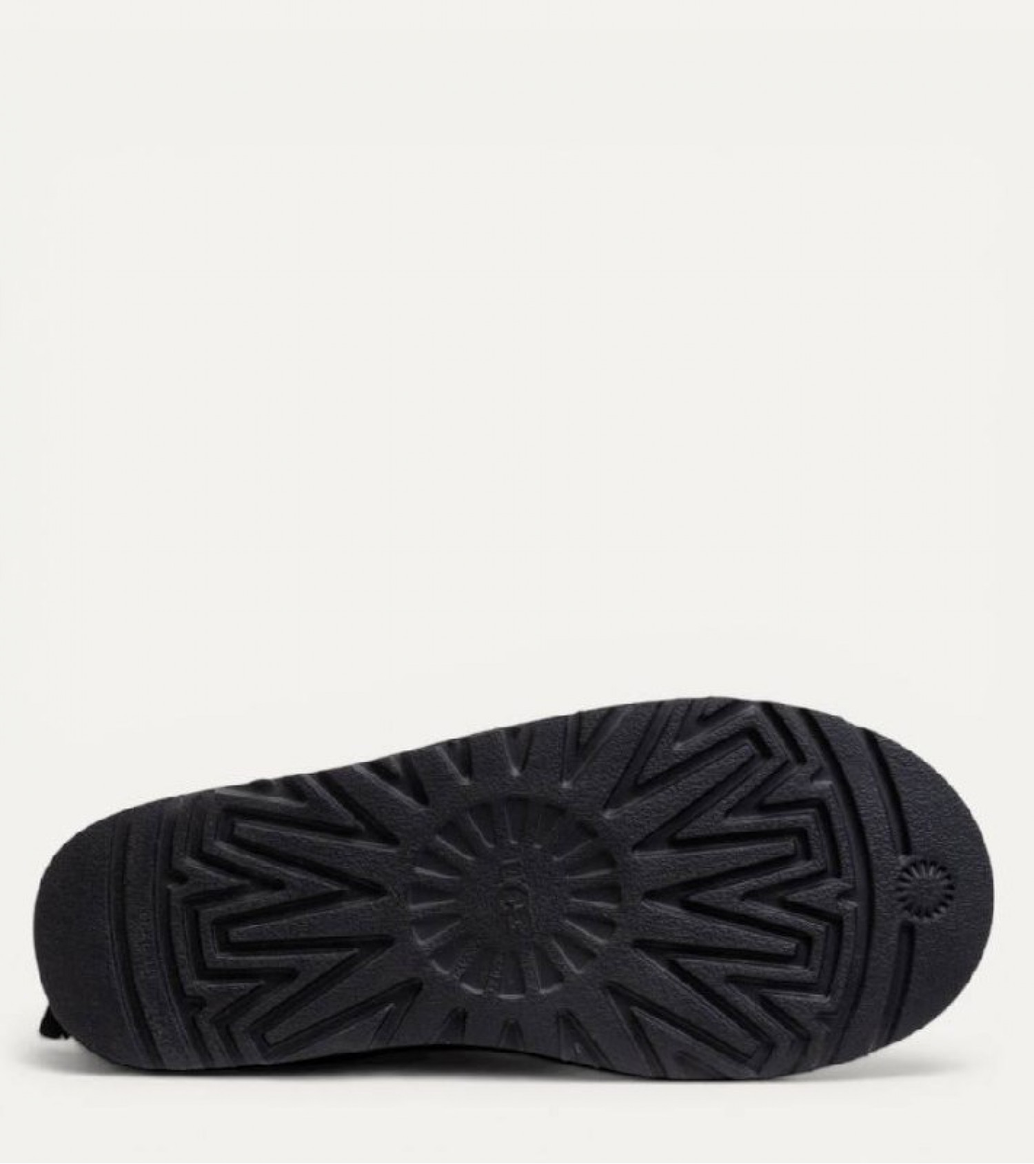 UGG Mens Classic Mini Double Zip Metallic - Black