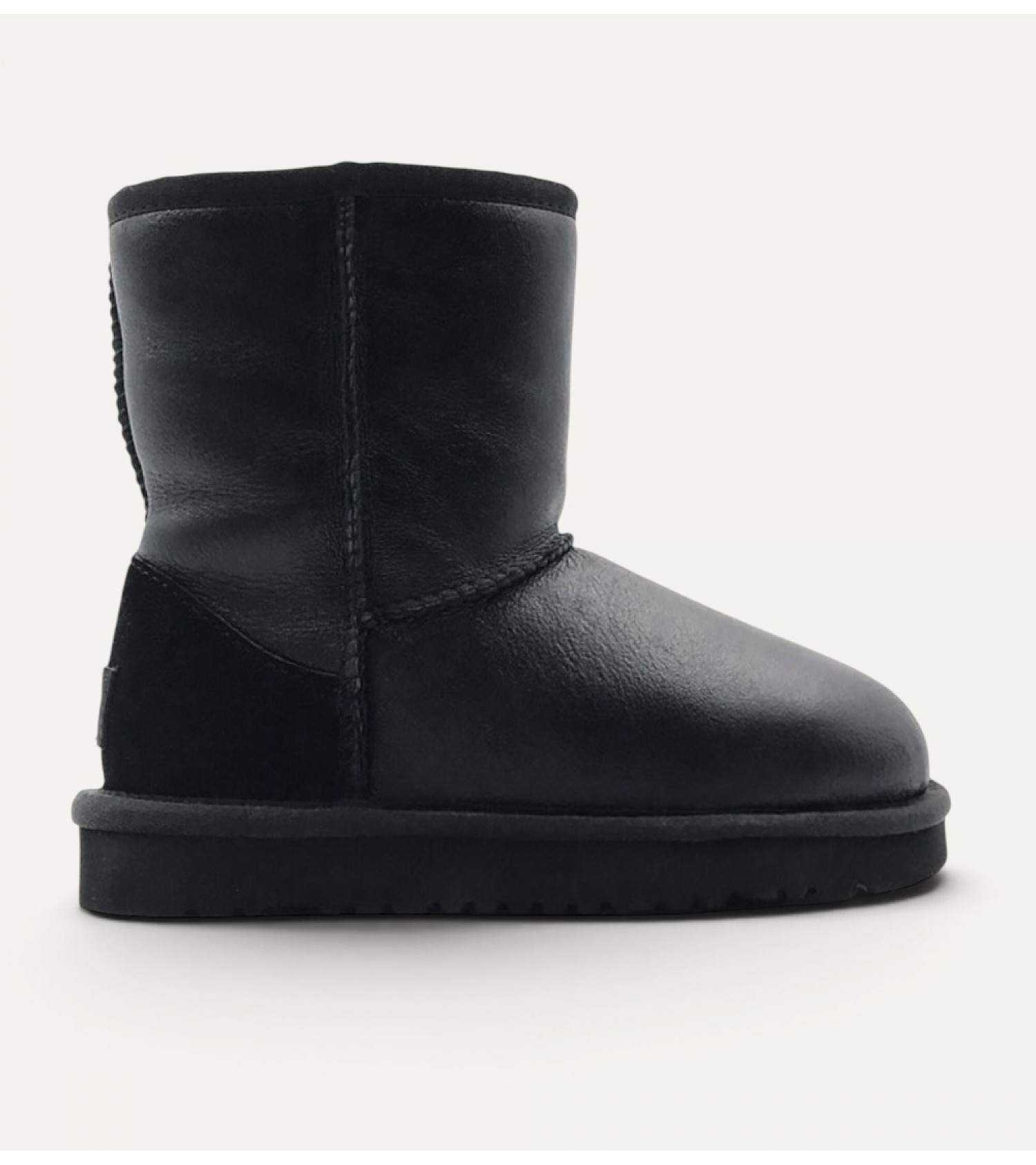 UGG Kids Classic Short Metallic - Black
