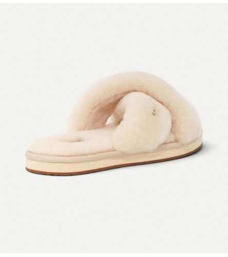  Меховые тапочки UGG Slippers Ayana - Sand