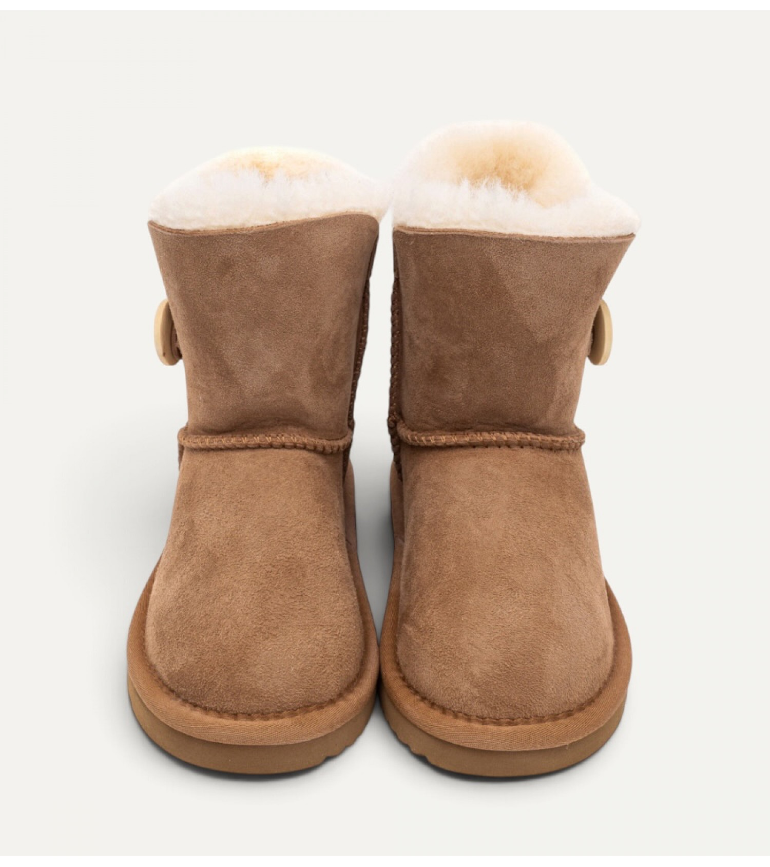 UGG Kids Bailey Button - Chestnut