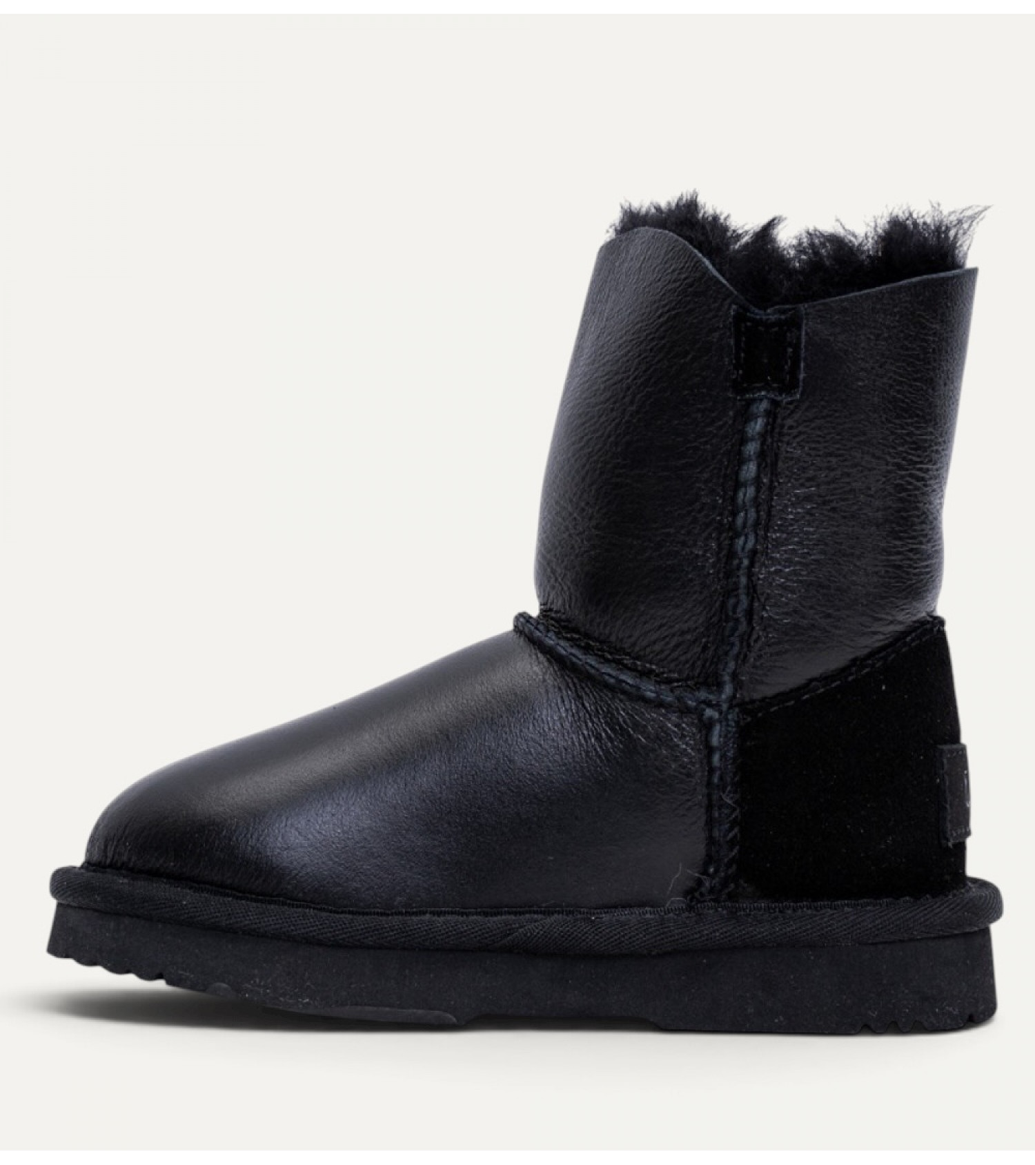 UGG Kids Bailey Button Metallic - Black