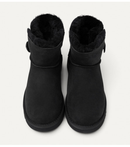 UGG Mini Bailey Button - Black