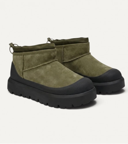 UGG Mans Ultra Mini Hybrid - Forest Night /Black 