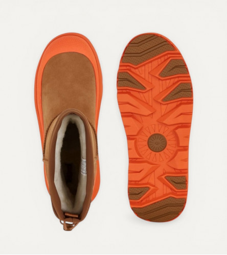 UGG Mans Ultra Mini Hybrid - Chestnut / Orange