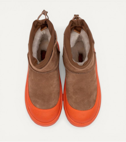 UGG Mans Ultra Mini Hybrid - Chestnut / Orange