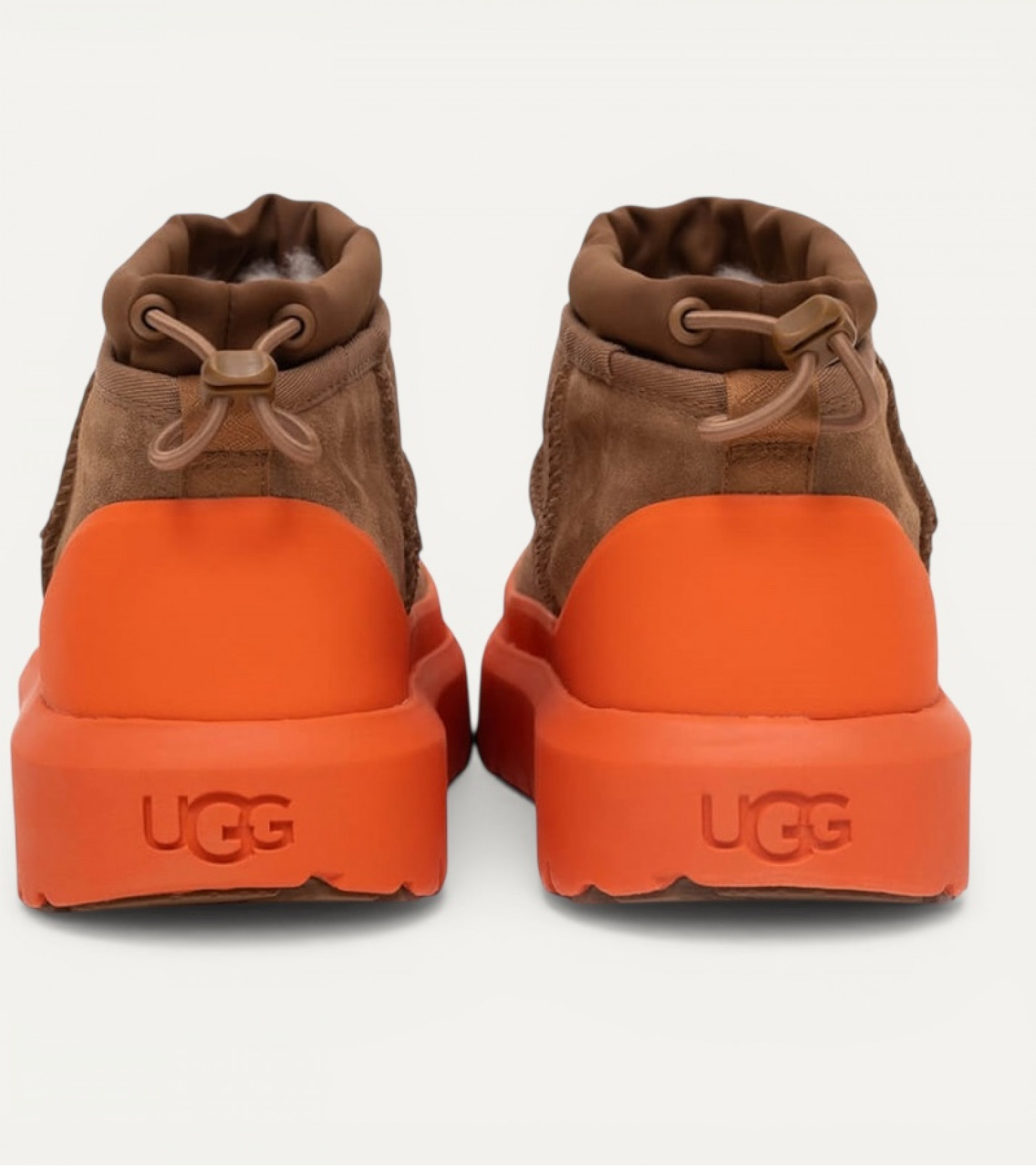 UGG  Mans Ultra Mini Hybrid - Chestnut / Orange