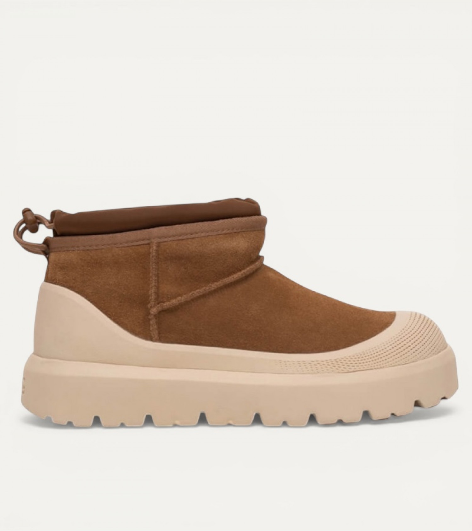 UGG  Mans Ultra Mini Hybrid - Chestnut / Whitecap